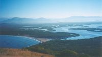 View of Barra de Potos&iacute; from the top of el Cerro de Guamilule